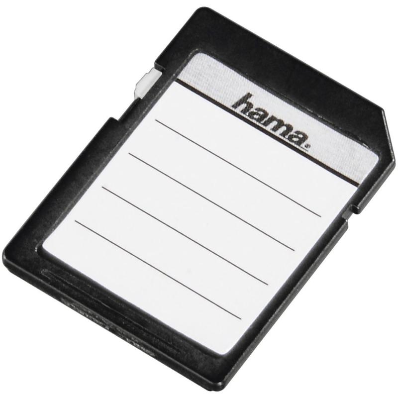 Hama Memory Card Etiket SD Colour 18X