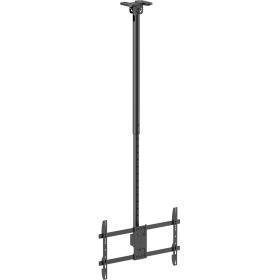 Deltaco Office Telescopic Ceiling Mount 1090-1690 mm 37-86 inch 60 KG