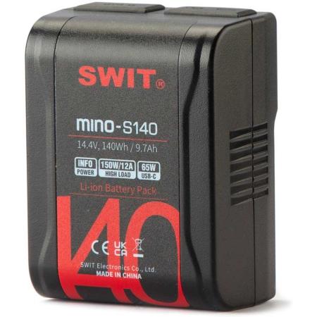 SWIT MINO-S140 | USB-C w/ 140WH Pocket Mini Battery USB-A/USB-C/D-Tap V-Mount