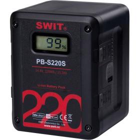 SWIT PB-S220S | 220WH Multi-Sockets Square Cine Battery V-Mount