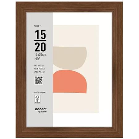Nielsen Photo Frame 3217205 Wood 19 Walnut 15x20 cm