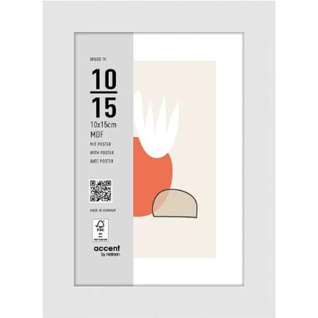 Nielsen Photo Frame 3211202 Wood 19 White 10x15 cm