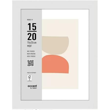 Nielsen Photo Frame 3217202 Wood 19 White 15x20 cm