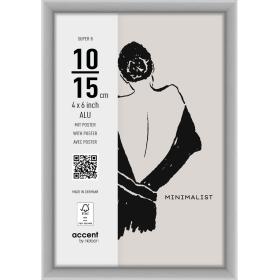 Nielsen Photo Frame 5411124 Super 8 Matt Silver 10x15 cm