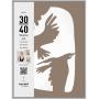 Nielsen Photo Frame 5430124 Super 8 Matt Silver 30x40 cm