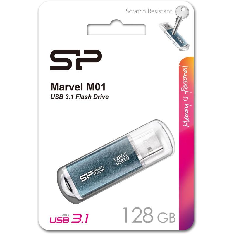 Silicon Power Marvel M01 128GB USB 3.0 (Blue)