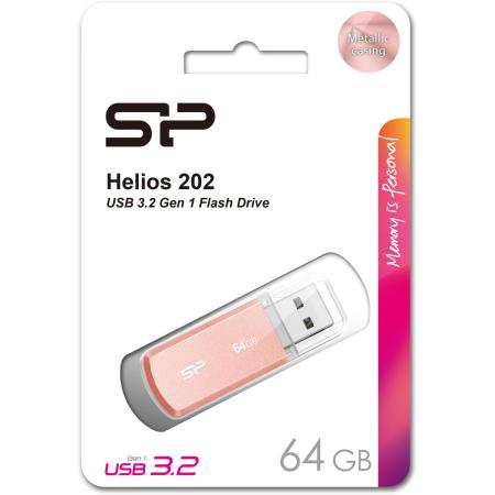 Silicon Power Helios 202 64GB USB 3.2 Gen 1 (Rose Gold)