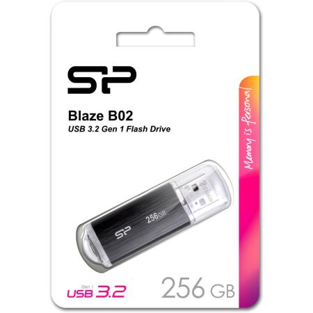 Silicon Power Blaze B02 256GB USB 3.2 Gen 1 (Black)