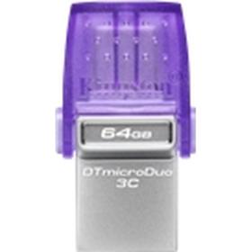Kingston 64GB DataTraveler Microduo 3C 200MB/s Dual USB-A + USB-C