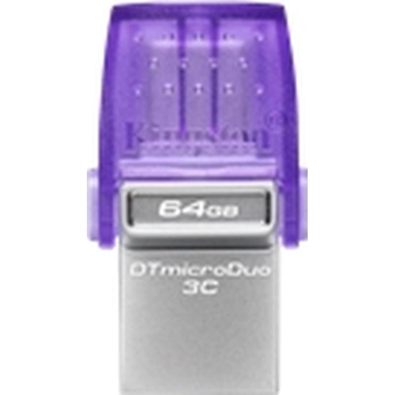 Kingston 64GB DataTraveler Microduo 3C 200MB/s Dual USB-A + USB-C