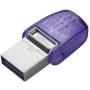 Kingston 128GB DataTraveler Microduo 3C 200MB/s Dual USB-A + USB-C