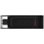 Kingston 256GB USB-C 3.2 Gen 1 DataTraveler 70