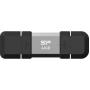 Silicon Power Mobile C51 64GB USB 3.2 Gen 1 Type-A &amp;amp; Type-C