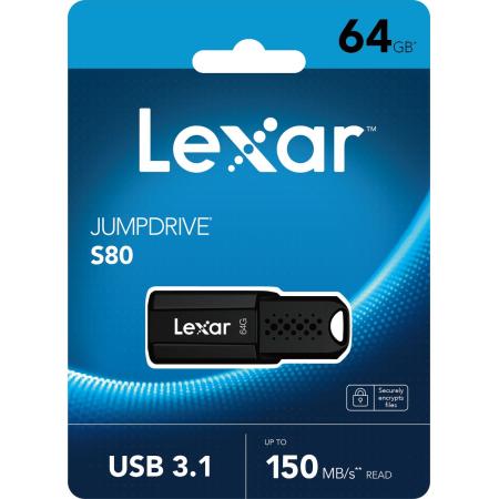 Lexar USB Stick JumpDrive S80 64GB USB 3.1