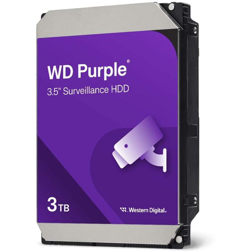 Western Digital 3TB Purple Surveillance SATA 5400RPM 128