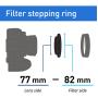 Kenko Stepping Ring 77mm - 82mm