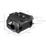 SmallRig 5366 Manfrotto-Type Mount Plate Kit w/ 15mm Dual Rod Clamp