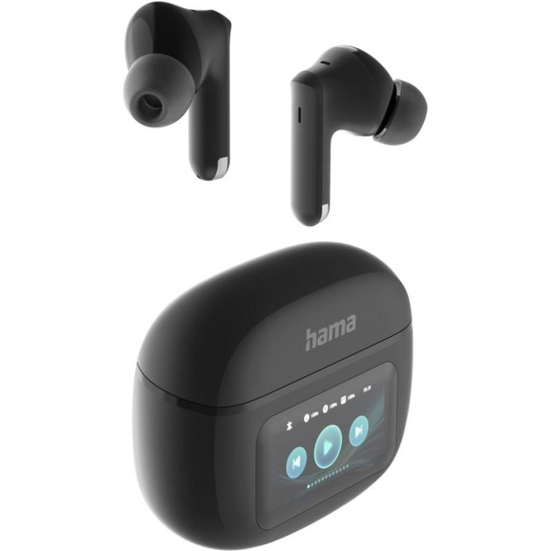 Hama Bluetooth-Headphone Spirit Touch TWS Anc w/ Display In-Ear Black