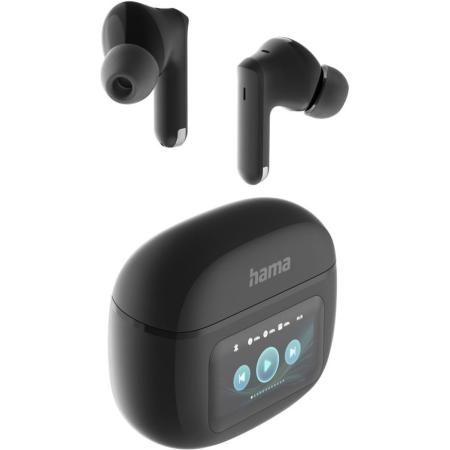 Hama Bluetooth-Headphone Spirit Touch TWS Anc w/ Display In-Ear Black