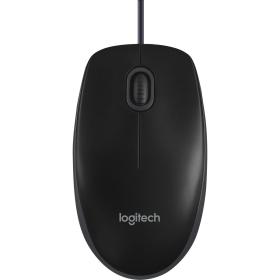 Logitech B100 Mouse Optisch 3 Knoppen w/ Bekabeling