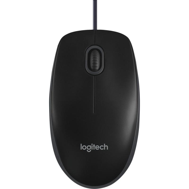 Logitech B100 Mouse Optisch 3 Knoppen w/ Bekabeling