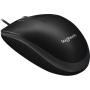Logitech B100 Mouse Optisch 3 Knoppen w/ Bekabeling