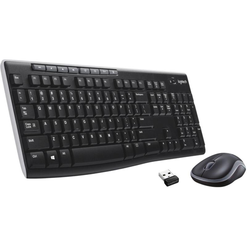 Logitech MK270 Wireless Combo Black USB (Us)