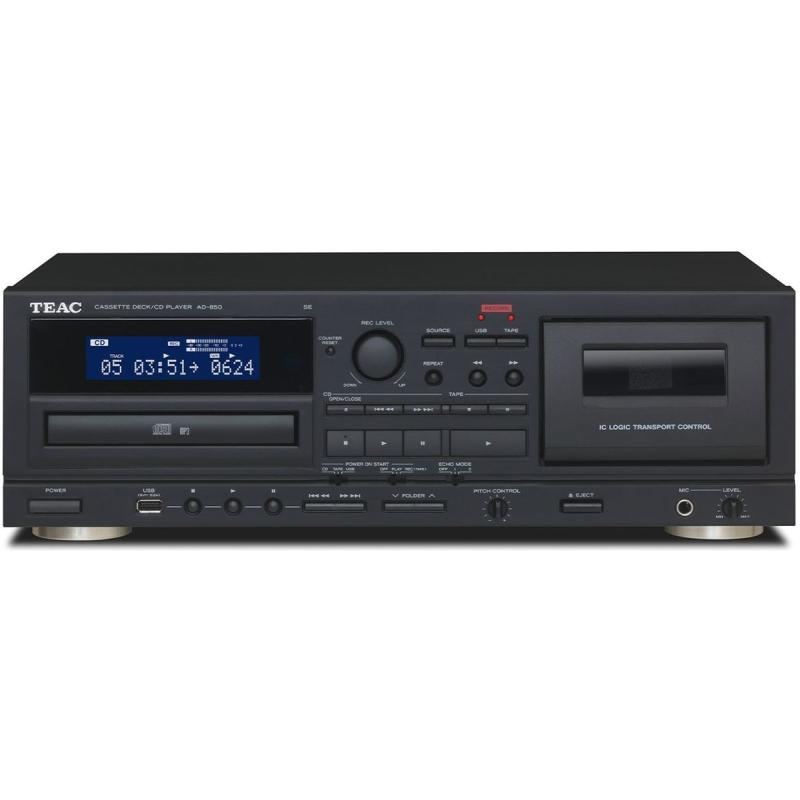 TEAC AD-850-SE CD/Cassette/USB Black