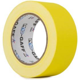 Pro Tapes Pro Gaff 48mm X 22.8m Cloth Tape Yellow