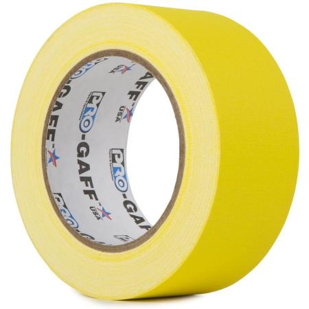 Pro Tapes Pro Gaff 48mm X 22.8m Cloth Tape Yellow