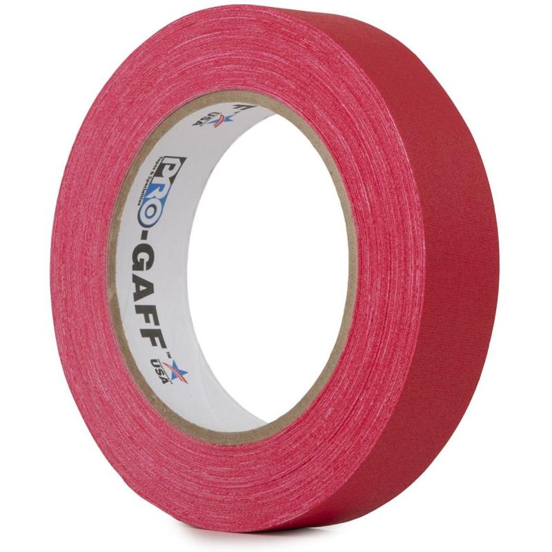 Pro Tapes Pro Gaff 24mm X 22.8m Cloth Tape Red