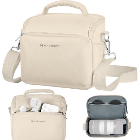 K&amp;F Concept Camera Sling Bag - Crème