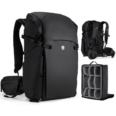 K&amp;F Concept Backpack 30l Photo Backpack - Black