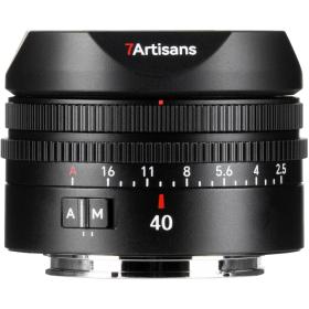 7Artisans AF40mm f/2.5 - Sony E Mount - FullFrame - Black