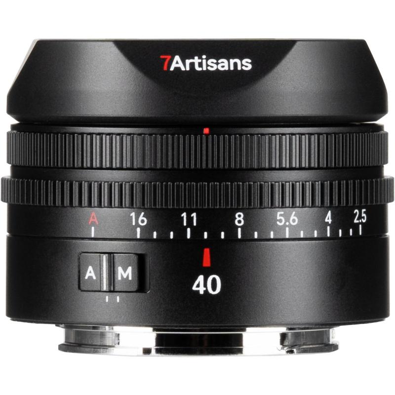7Artisans AF40mm f/2.5 - Sony E Mount - FullFrame - Black