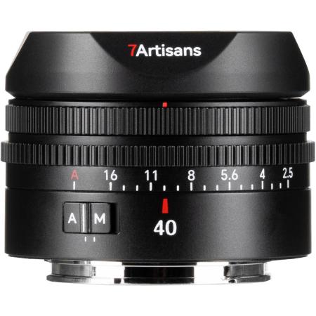 7Artisans AF40mm f/2.5 - Sony E Mount - FullFrame - Black