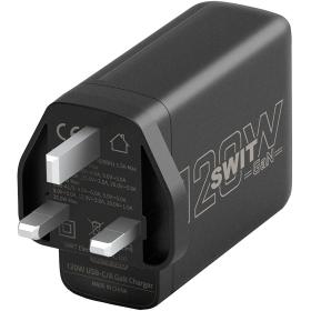 SWIT UC-2120U UC-2120U | 120W 2XUSB-C And 2XUSB-A Gan Charger UK Plug