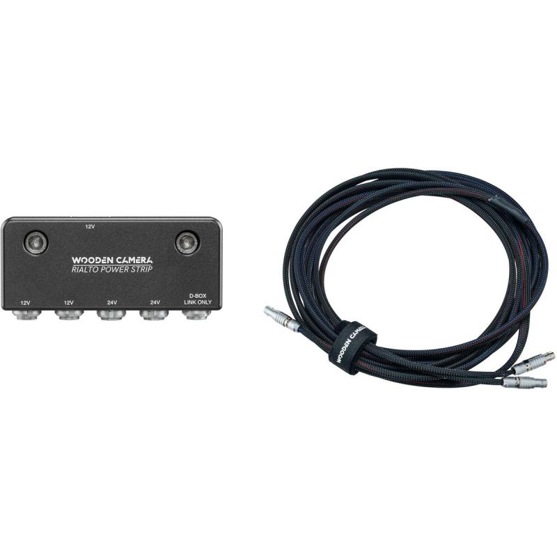 Wooden Camera A00324 D-Box Sony Rialto 2 Power Strip w/ Y Cable 220 inch/559 cm