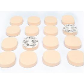 Hide-a-mic Foam-O-Pad 16 Multipurpose Foam Pads Beige