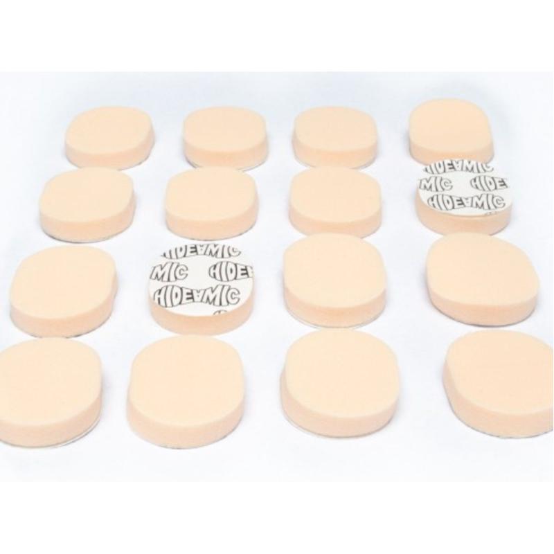 Hide-a-mic Foam-O-Pad 16 Multipurpose Foam Pads Beige
