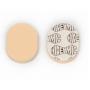 Hide-a-mic Foam-O-Pad 16 Multipurpose Foam Pads Beige
