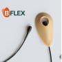 Hide-a-mic B_flex For Dpa 4060/4061/4071 Countryman B3 Sennheiser MKE2 Beige