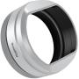 SmallRig 5849 Lens Hood For Fujifilm X100VI / X100V (Silver)