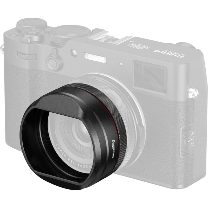 SmallRig 5848 Lens Hood For Fujifilm X100VI / X100V (Black)