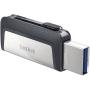 SanDisk Dual Drive Ultra 3.1 256GB USB - USB C 150MB/s