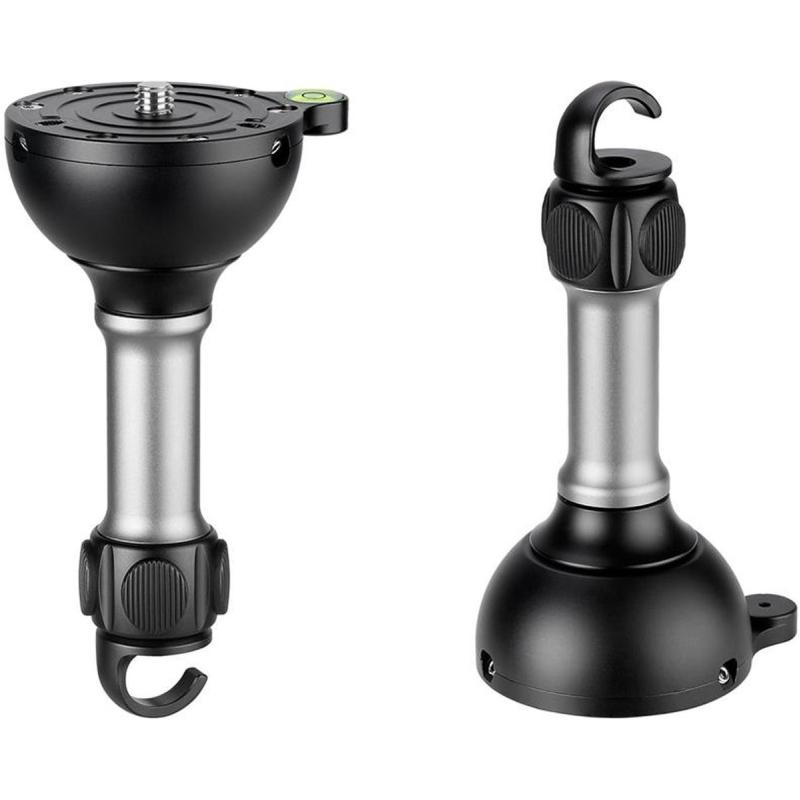Leofoto Summit 75mm Video Bowl Long Handle w/ Hook