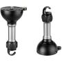Leofoto Summit 75mm Video Bowl Long Handle w/ Hook