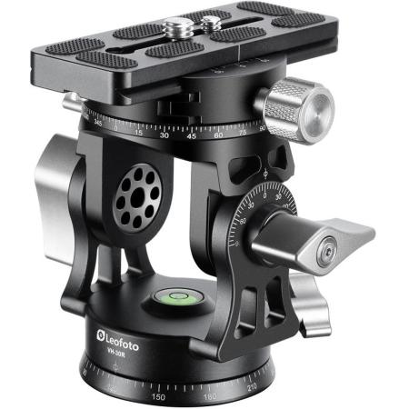 Leofoto VH-30R Two-Way Head w/ Handle And Dual Panorama