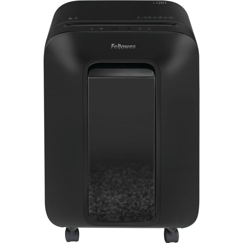 Fellowes Powershred LX201 Micro-Cut Paper Shredder - Black