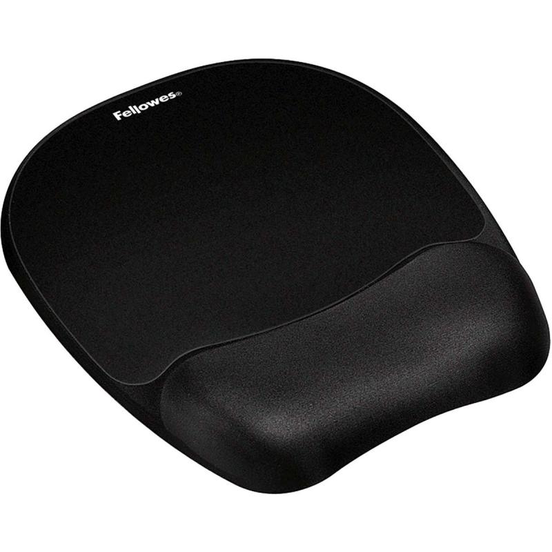 Fellowes Memoryfoam Mouse Pad/Polssteun - Black
